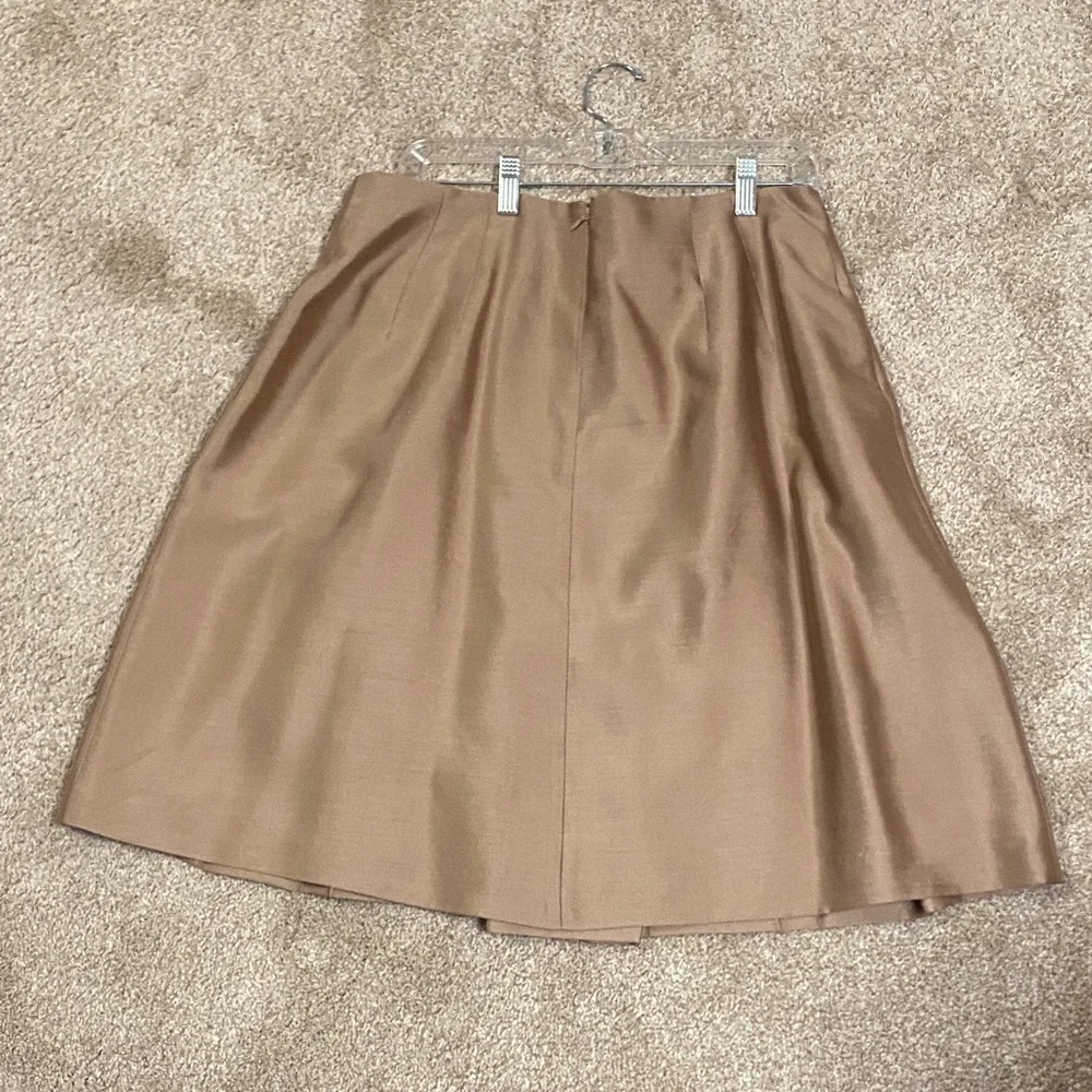 Rickie Freeman for Teri Jon Tan A-Line Skirt - Picture 2 of 2